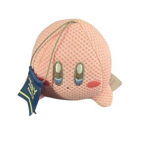 Kirby Plush Toy - Pink Puffy Powerful Character  100% Official Nintendo Merchand